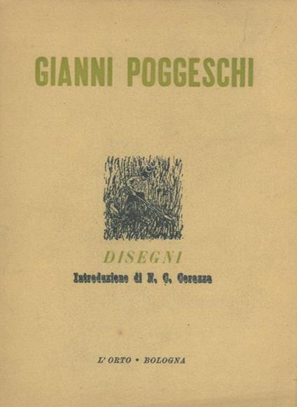 Disegni di Gianni Poggeschi - copertina