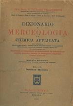 Dizionario di merceologia e di chimica applicata. Volume secondo. Damiana - Mussena