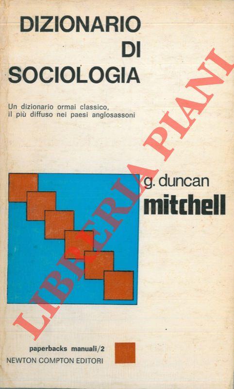 Dizionario di sociologia