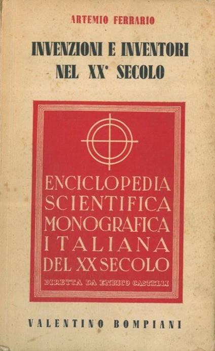Enciclopedia scientifica monografica italiana del XX secolo - Artemio Ferrario - copertina