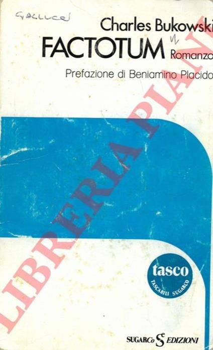 Factotum - Charles Bukowski - copertina