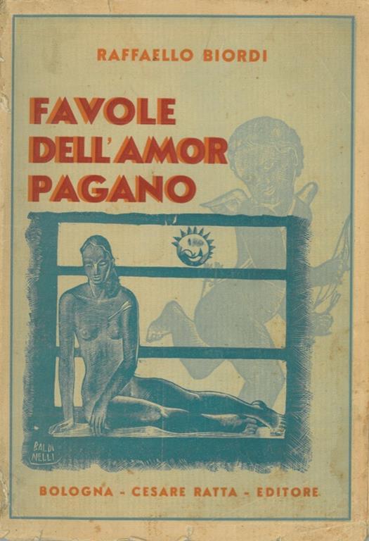 Favole dell'amor pagano - Raffaello Biordi - copertina