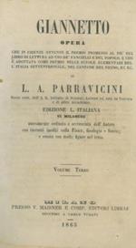 Giannetto. Opera che in Firenze ottenne il premio promesso al più bel libro di lettura ad uso de' fanciulli e del popolo, e che è adottata come premio nelle scuole elementari dell' Italia Settentrionale, nel Cantone del Ticino, ec. ec. Edizione VI m