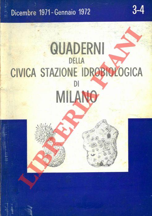 Guida ai Poriferi della fauna Italiana. (Quaderni della Civica Stazione Idrobiologica di Milano. N° 3/4)