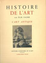 Histoire de l'art. L'art antique