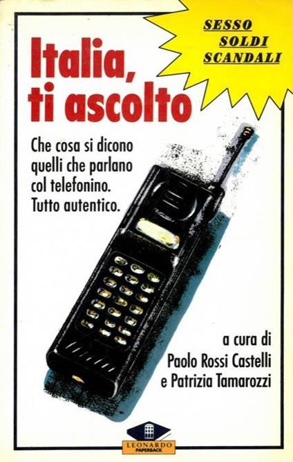 Italia, ti ascolto - Patrizia Tamarozzi - copertina