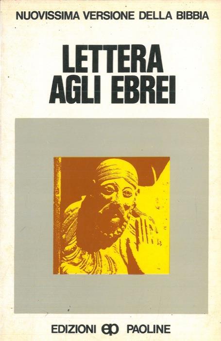 Lettera agli ebrei - Silverio Zedda - copertina