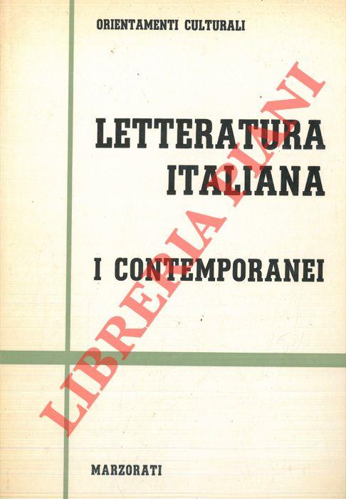 Letteratura italiana. I contemporanei