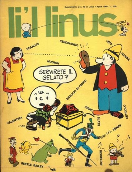 Lìl Linus, Supplemento al n. 49 di Linus - copertina