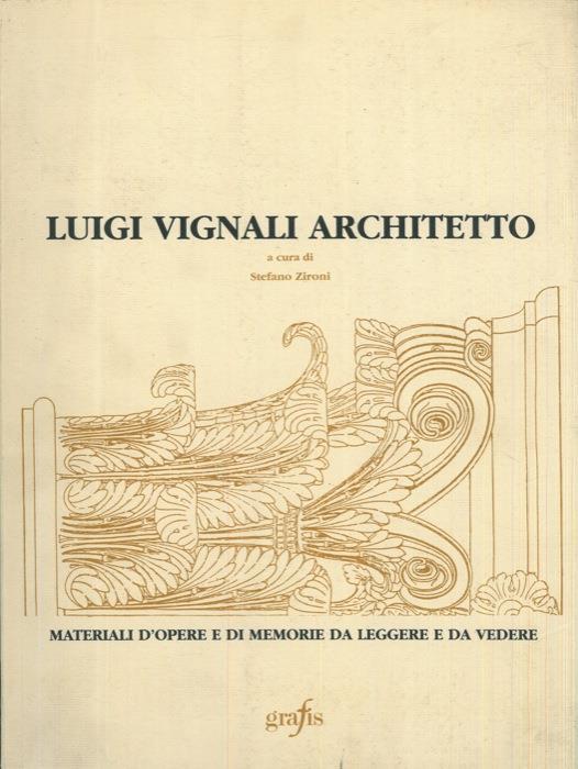 Luigi Vignali architetto - Stefano Zironi - copertina