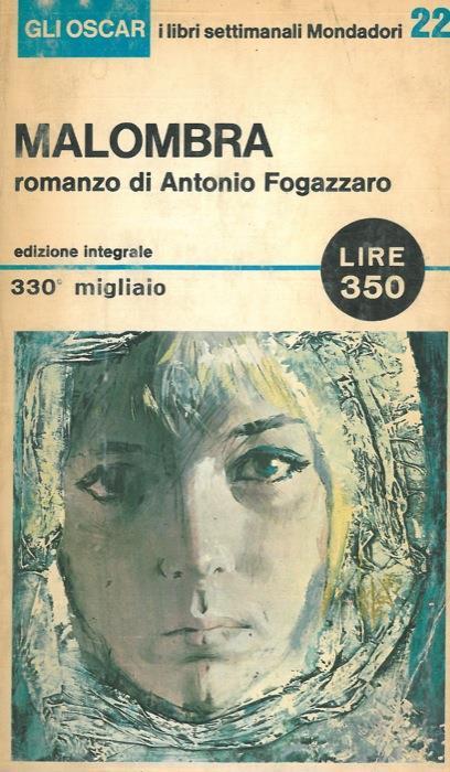 Malombra - Antonio Fogazzaro - copertina