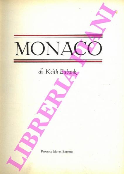 Monaco - Keith Eubank - copertina