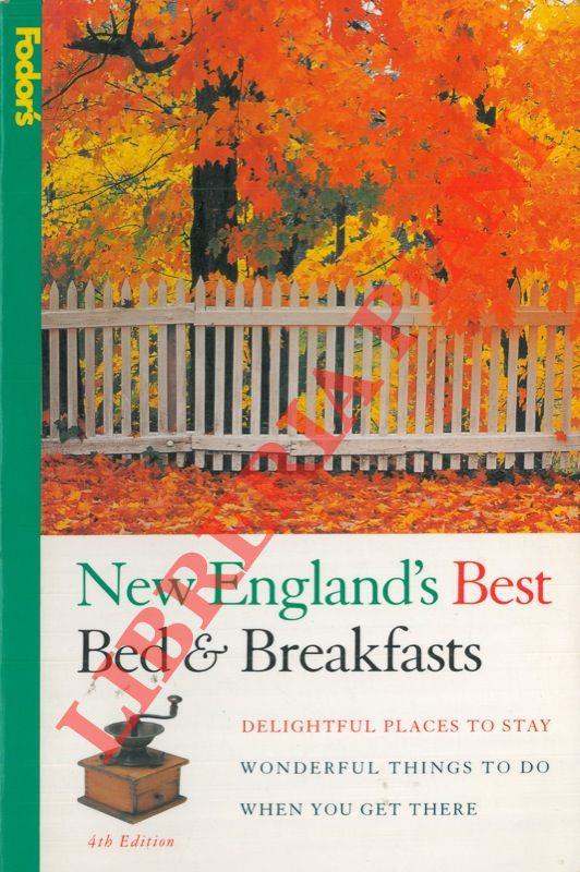 New England's best bed & breakfast. Delightful places to stay. Wonderful things to do when you get there