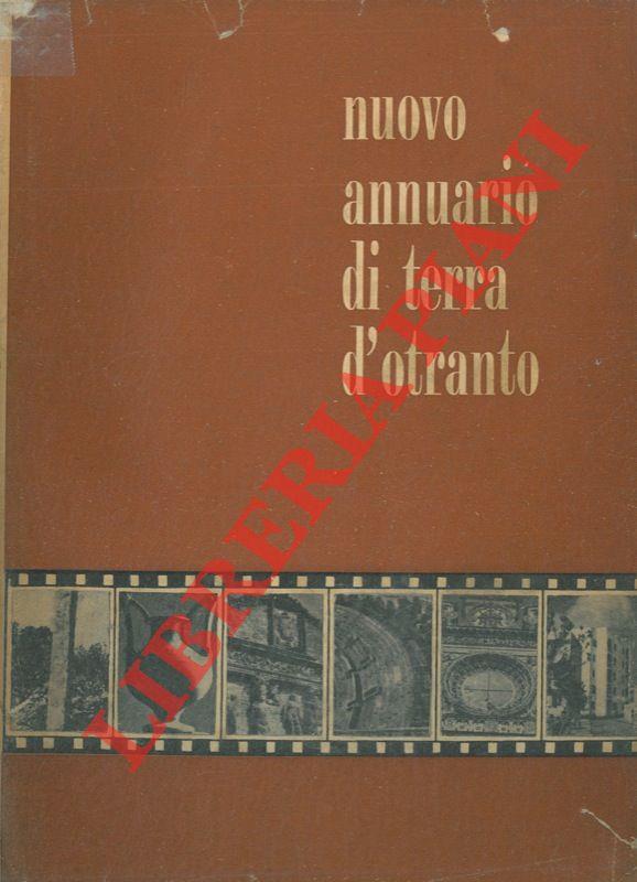 Nuovo Annuario di Terra d'Otranto. I. II