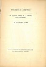 Occasioni e aperture. De Sanctis, Croce e la critica contemporanea