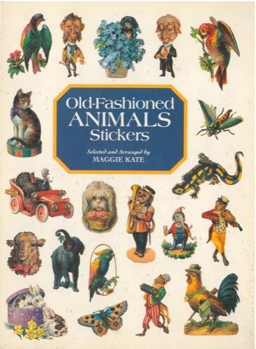 Old-fashioned animals. 79 full-color pressure-sensitive designs - Maggie Kate - copertina