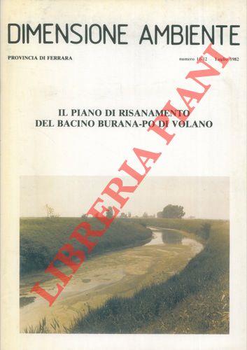 Piano di risanamento del Bacino Burana. Po di Volano