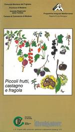 Piccoli frutti, castagno e fragola
