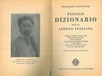Piccolo dizionario della lingua italiana