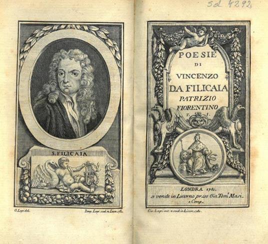 Poesie - Vincenzo Filicaia - copertina