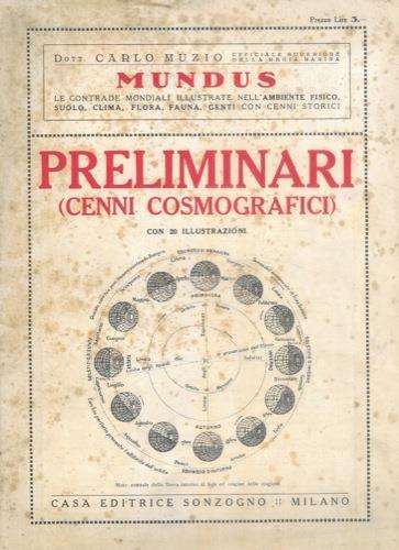 Preliminari (cenni cosmografici) - Carlo Muzio - copertina