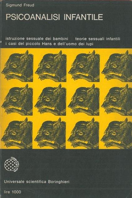 Psicoanalisi infantile - Sigmund Freud - copertina
