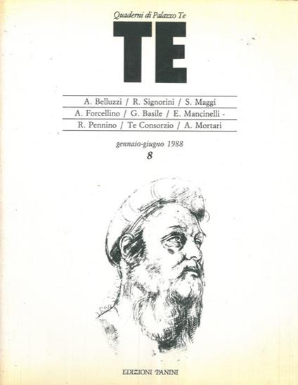 Quaderni di Palazzo Te - copertina