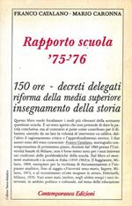 Rapporto scuola '75-'76