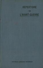 Répertoire de l'avant-guerre. Répertoire professionnel et régional des établissements industriels et commerciaux allemands et autrichiens mis sous séquestre en France pendant la Grande Guerre (d'après les publications du Journal Officiel) par Maurice