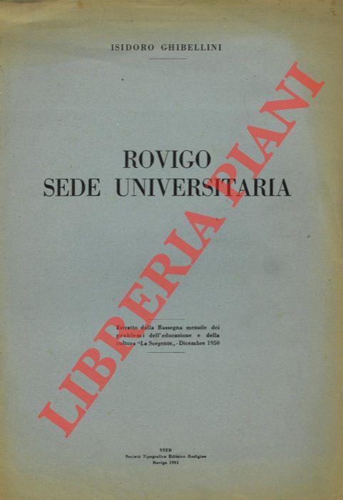 Rovigo sede universitaria
