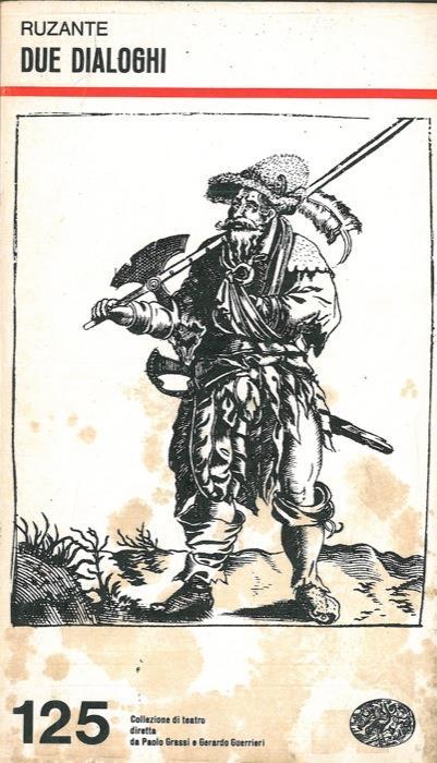 Ruzante. Due dialoghi - Ludovico Zorzi - copertina