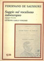 Saggio sul vocalismo indoeuropeo