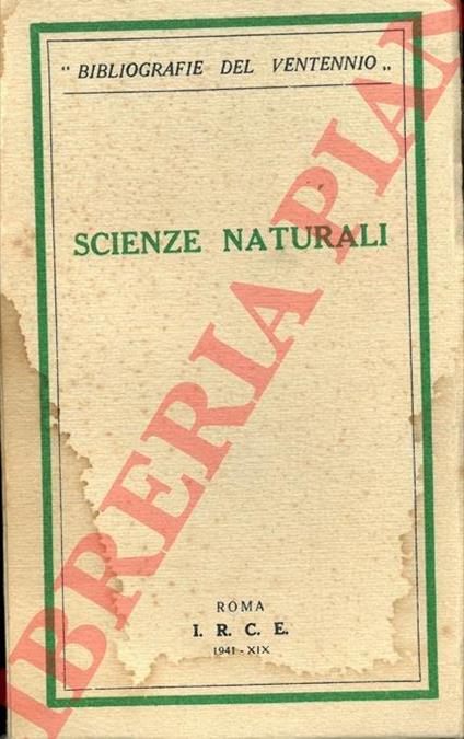 Scienze naturali - copertina