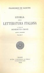 Storia della letteratura italiana. Nuova edizione a cura di Benedetto Croce