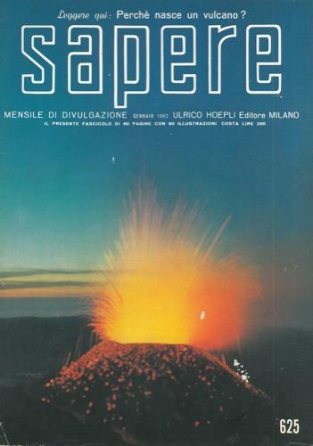 Sapere. Rivista di divulgazione - copertina