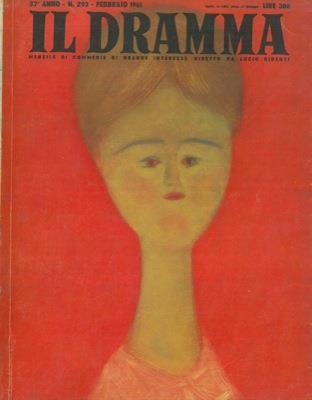 Il dramma. Mensile di commedie di grande interesse - Lucio Ridenti - copertina