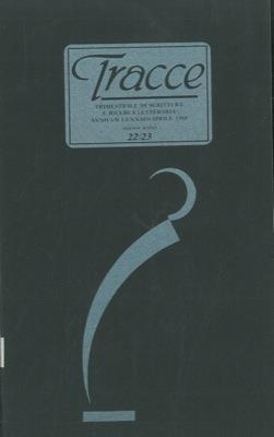 Tracce. Trimestrale di scrittura multimediale - Domenico Cara - copertina