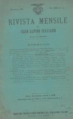 Rivista mensile del Club Alpino Italiano. Pubblicazione mensile