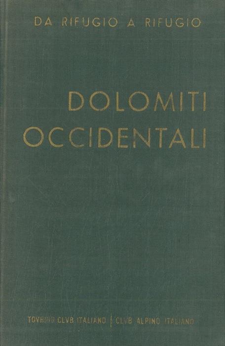 Dolomiti Occidentali - Silvio Saglio - copertina