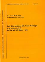 Carta della vegetazione della foresta di Campigna e dei territori limitrofi nell'alta valle del Bidente, Forlì