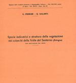 Specie indicatrici e struttura della vegetazione nei calanchi della Valle del Santerno (Bologna)