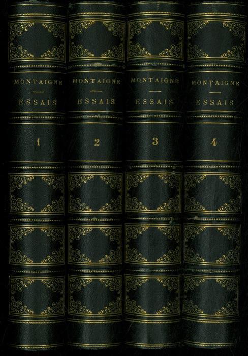 Essais de Michel de Montaigne avec les notes de tous les commentateurs. Edition publiée par J. -V. Le Clerc. Précédée d'une nouvelle étude sur Montaigne par M. Prevost-Paradol - Michel de Montaigne - copertina