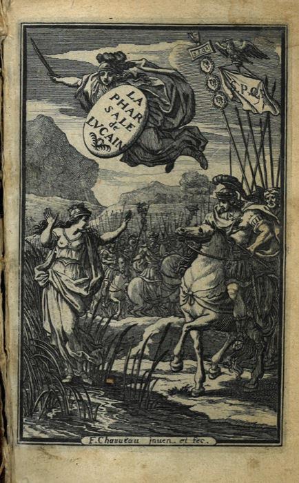 La Pharsale de Lucain, ou Les guerres civiles de Cesar et de Pompee. En vers francois - copertina