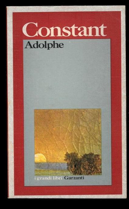 Adolphe - Benjamin Constant - copertina