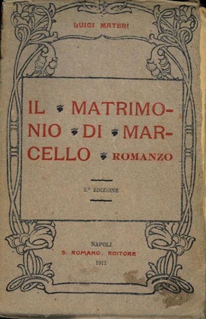 Il matrimonio di Marcello - Luigi Materi - copertina