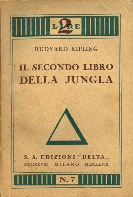 Il secondo libro della giungla - Rudyard Kipling - copertina