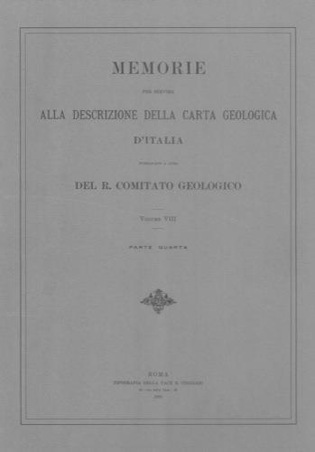 Fauna del Neocretacico della Tripolitania. Molluschi. Parte II. Lamellibranchi - Carlo Fabrizio Parona - copertina