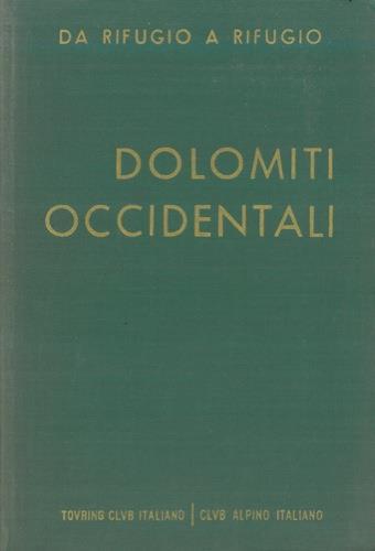 Dolomiti Occidentali - Silvio Saglio - copertina