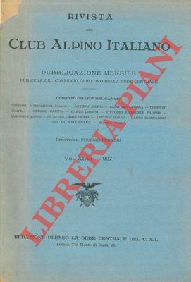 Rivista del Club Alpino Italiano. Pubblicazione mensile
