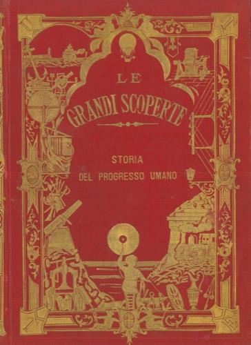 Storia del progresso umano - Giovanni Canestrini - copertina